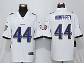 Nike Baltimore Ravens 44 Humphrey White Vapor Untouchable Limited Jersey,baseball caps,new era cap wholesale,wholesale hats